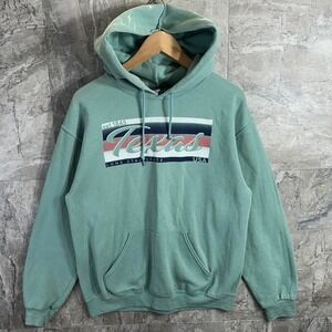 Texas Lone State USA green hoodie Men's Size M #loungewear #americana